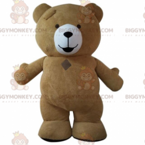 Big Brown Bear BIGGYMONKEY™ Maskottchen-Kostüm, Brauner