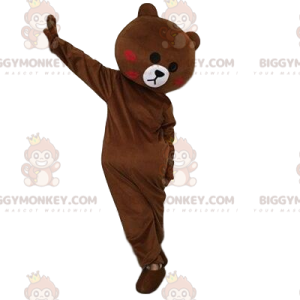 Brauner Teddybär BIGGYMONKEY™ Maskottchenkostüm, Bärenkostüm