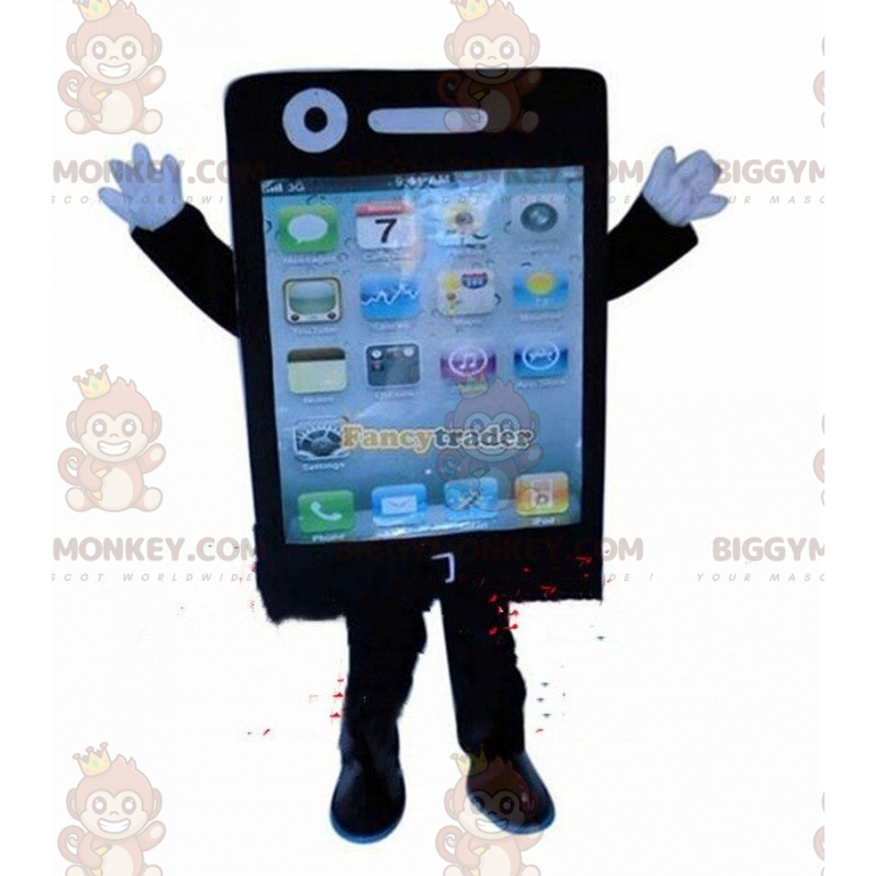 Smartphone BIGGYMONKEY™ Maskottchenkostüm, Handykostüm -