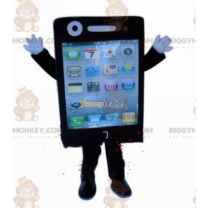 Smartphone BIGGYMONKEY™ mascot costume, cell phone costume –