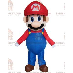 Costume da mascotte BIGGYMONKEY™ di Mario, famoso idraulico dei