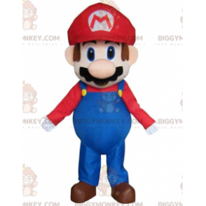 Costume de mascotte BIGGYMONKEY™ de Mario, plombier de jeux