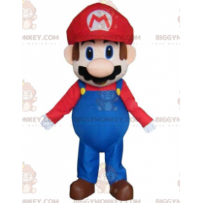 Mario's BIGGYMONKEY™ maskotdräkt, berömd rörmokare från