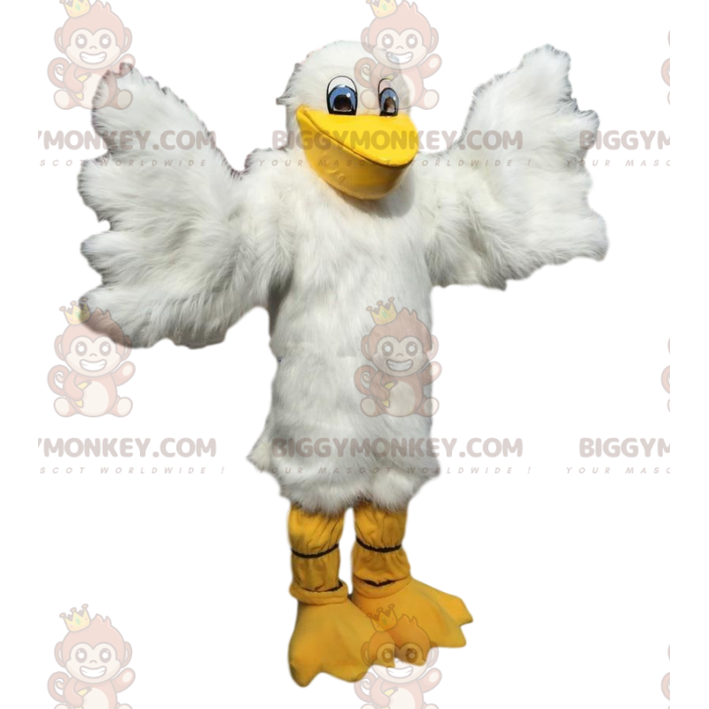 Pelican BIGGYMONKEY™ maskotdräkt, måsdräkt, mås - BiggyMonkey