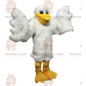Pelican BIGGYMONKEY™ mascot costume, seagull costume, gull –
