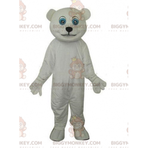 Costume da mascotte BIGGYMONKEY™ dell'orso polare, costume da