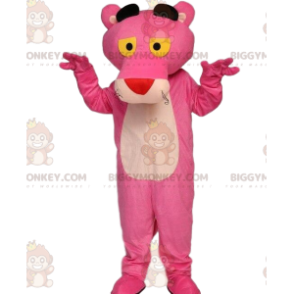 Berömd seriefigur BIGGYMONKEY™ Pink Panther Mascot-dräkt -