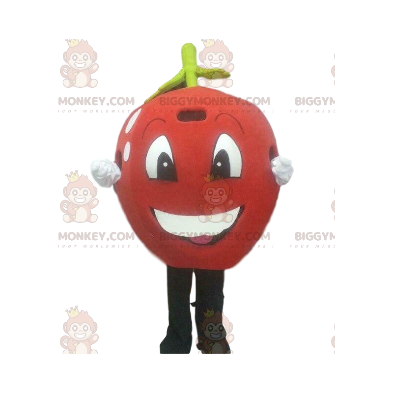 Red Apple BIGGYMONKEY™-mascottekostuum, Red Cherry-kostuum