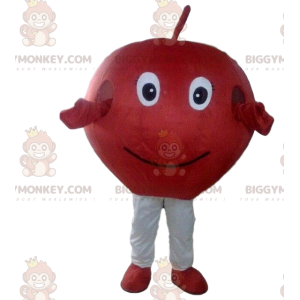 Traje de mascota Red Apple BIGGYMONKEY™, Traje de cereza roja