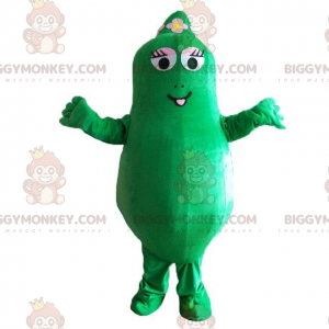 Barbalala BIGGYMONKEY™ maskotdräkt, grön seriefigur Barbapapa -