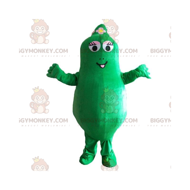 Barbalala BIGGYMONKEY™ mascottekostuum, groene stripfiguur