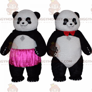 BIGGYMONKEY™s pandamaskot, pandakostumer, asiatiske dyr -