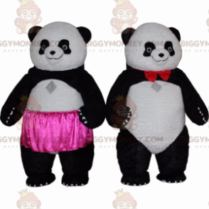 BIGGYMONKEY™-pandan maskottia, panda-asuja, aasialaisia eläimiä