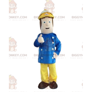Costume de mascotte BIGGYMONKEY™ de pompier, Costume de