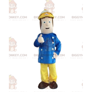 Fantasia de mascote Fireman BIGGYMONKEY™, Fantasia de mascote