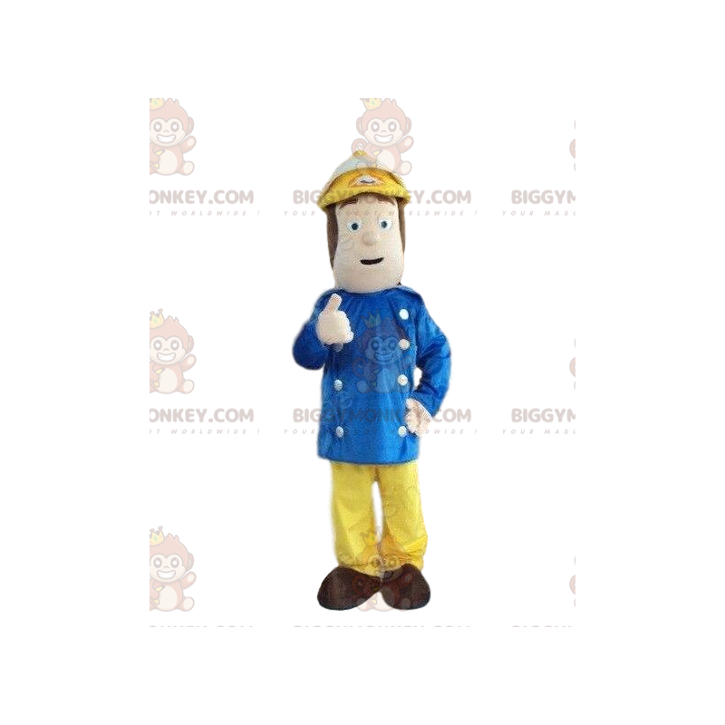 Brandweerman BIGGYMONKEY™ mascottekostuum, vuur BIGGYMONKEY™