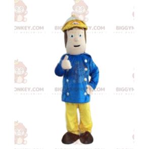 Brandweerman BIGGYMONKEY™ mascottekostuum, vuur BIGGYMONKEY™