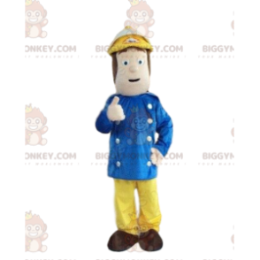 Fireman BIGGYMONKEY™ Mascot Costume, Fire BIGGYMONKEY™ Mascot