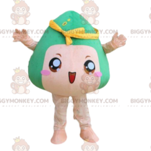 Traje de mascote Zongzi BIGGYMONKEY™, refeição tradicional