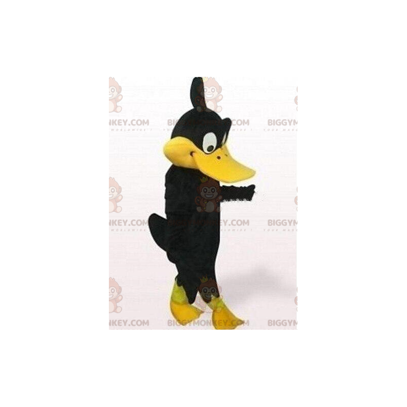 BIGGYMONKEY™-mascottekostuum van Daffy Duck, de beroemde eend