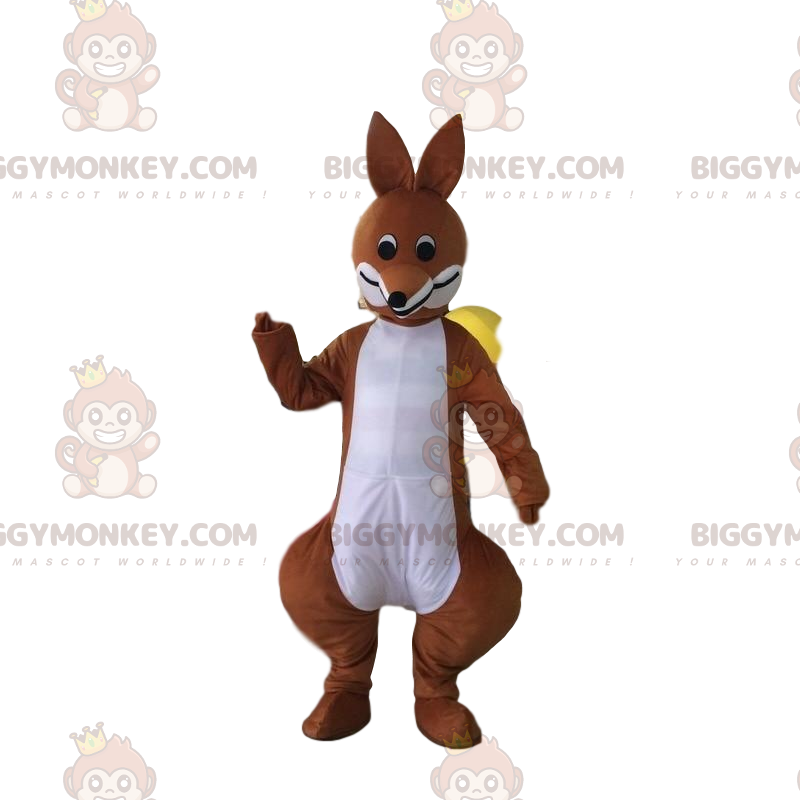 Costume da mascotte canguro BIGGYMONKEY™, costume da canguro
