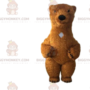 Traje de mascote Big Brown Bear BIGGYMONKEY™, Traje de ursinho