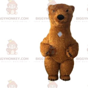 Big Brown Bear BIGGYMONKEY™ Maskottchen-Kostüm