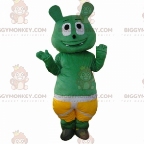Monster BIGGYMONKEY™ mascottekostuum, groen schepselkostuum