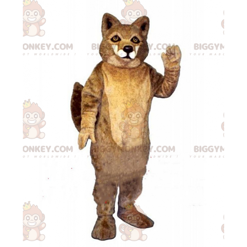 Costume de mascotte BIGGYMONKEY™ de loup, costume de chien