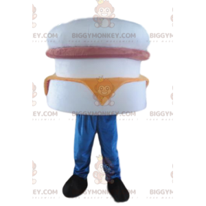 Burger BIGGYMONKEY™ maskot kostume, fastfood kostume, kæmpe