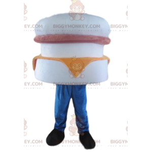 Costume da mascotte Burger BIGGYMONKEY™, costume da fast food