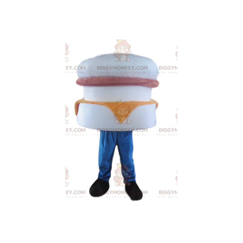 Traje de mascote Burger BIGGYMONKEY™, fantasia de fast food