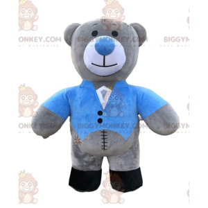 Aufblasbarer Teddybär BIGGYMONKEY™ Maskottchen-Kostüm