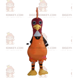 BIGGYMONKEY™ Costume da mascotte Gallo, Tacchino, Costume da