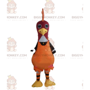 BIGGYMONKEY™ Mascot Costume Rooster, Turkey, Bird Costume