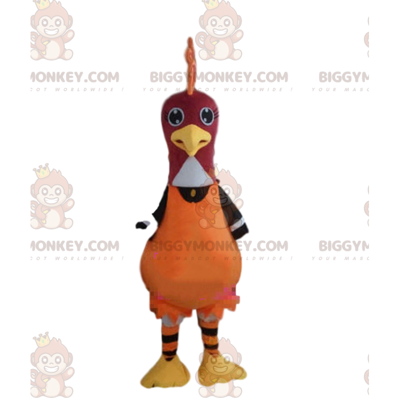 BIGGYMONKEY™ Mascot Costume Rooster, Turkey, Bird Costume