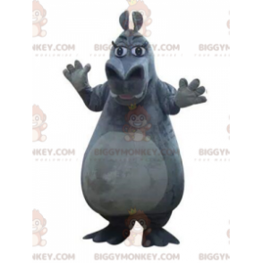 BIGGYMONKEY™ costume mascotte di Gloria, ippopotamo del film