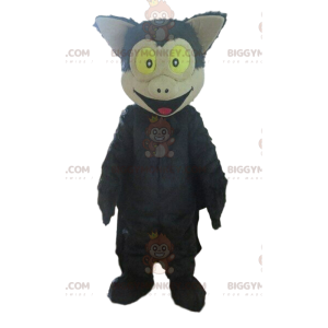 Bat BIGGYMONKEY™ mascot costume, nocturnal animal costume –