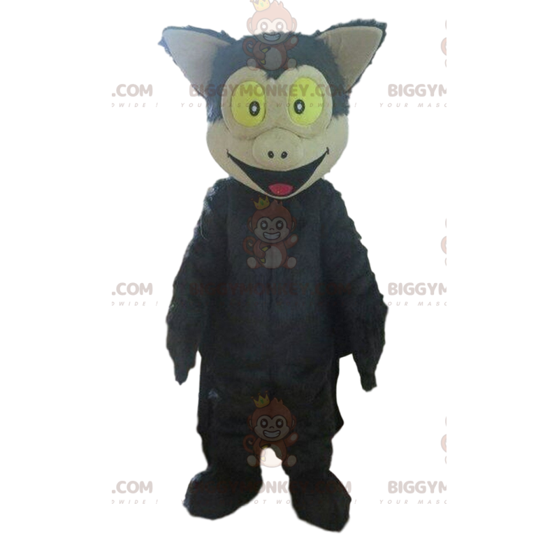 Costume de mascotte BIGGYMONKEY™ de chauve-souris, costume