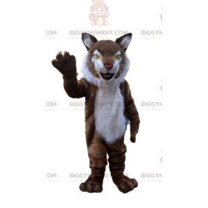 Wildcat BIGGYMONKEY™ maskot kostume, cougar kostume, tiger