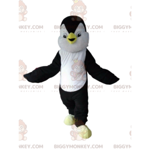 BIGGYMONKEY™ mascot costume black and white penguin, penguin