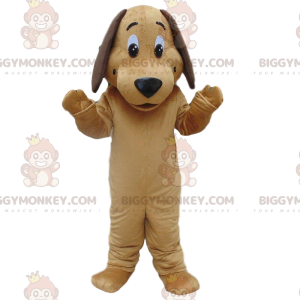 Disfraz de mascota de perro beige BIGGYMONKEY™, disfraz de