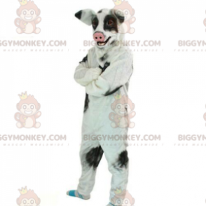 Traje de mascote Javali BIGGYMONKEY™, traje de porco selvagem