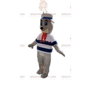 Costume da mascotte BIGGYMONKEY™ del leone marino, Costume da