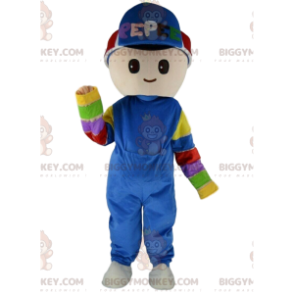 Disfraz de mascota BIGGYMONKEY™ para niño, disfraz de hombre