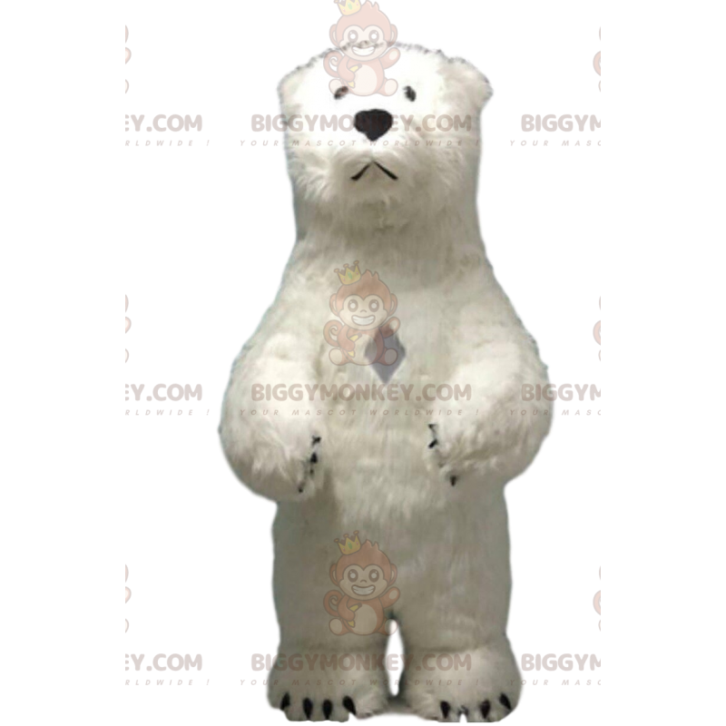 Traje de mascote de Urso Polar BIGGYMONKEY™, Traje de Urso