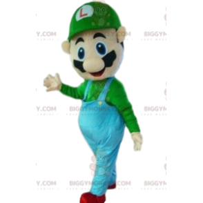 BIGGYMONKEY™ costume mascotte di Luigi, personaggio famoso e