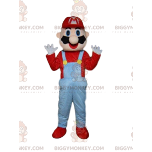 Mario's BIGGYMONKEY™-mascottekostuum, beroemde loodgieter uit