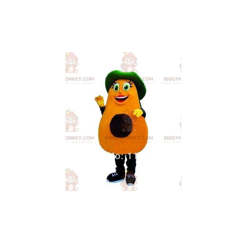 Costume da mascotte Avocado BIGGYMONKEY™, costume da avocado