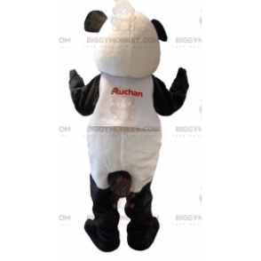 Χαριτωμένη ασπρόμαυρη στολή μασκότ Panda BIGGYMONKEY™ -
